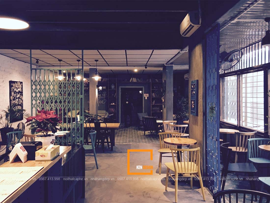 thiết kế quán cafe phong cách cổ điển